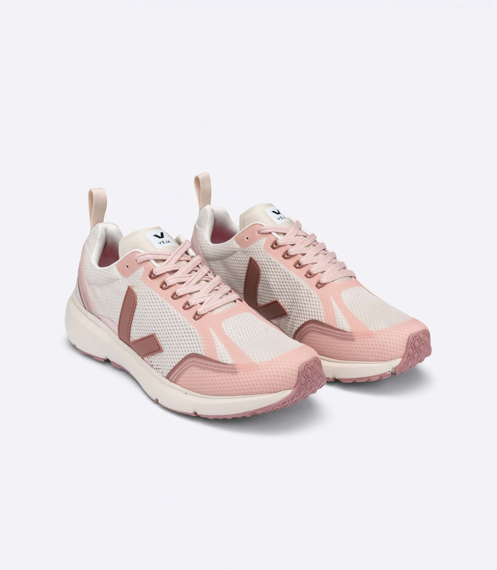 Veja Sneakers Dam - Condor 2 Alveomesh - Beige/Rosa - 914720-REM